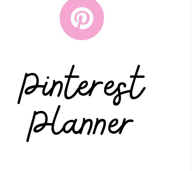 - PINTEREST - Social Media Planner