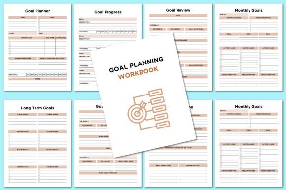 Goal Planning Workbook Canva