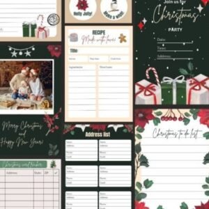 Christmas Templates, Planners