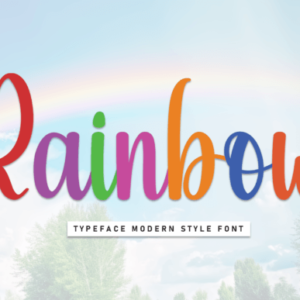 Rainbow Font