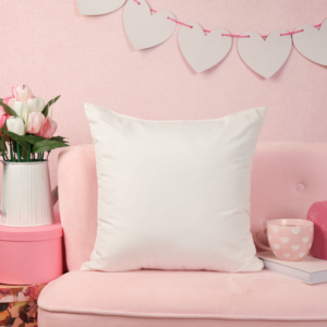 Valentine's Love Square Pillow Mockup