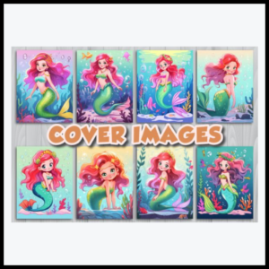 300 Cute Mermaid Coloring Pages for Kids