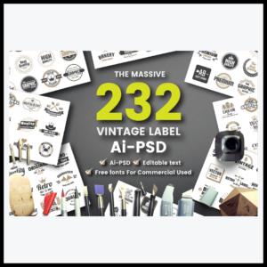 232 VINTAGE LABEL
