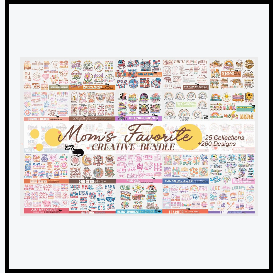 الحزمة الإبداعية المفضلة للأم